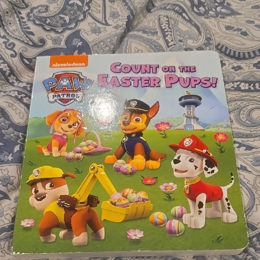 ❤️10/$20 New Nickelodeon PAW Patrol Easter Pups Adventure Book